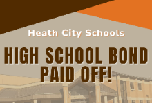 Heath City Schools Pays Off High School Bond Payment and Begins Facility Planning Task Force for District