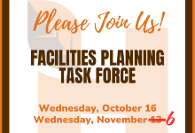 Message from the Superintendent & Board of Education President - Invitation to Join Facilities Planning Task Force 