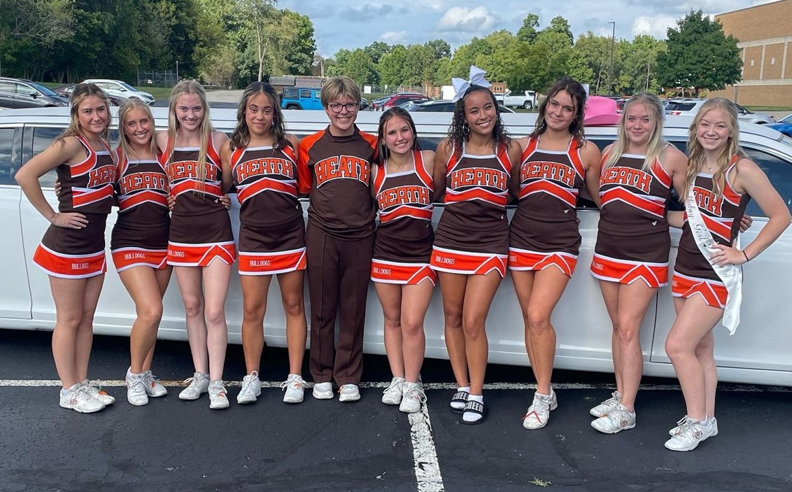 HHS Cheer team