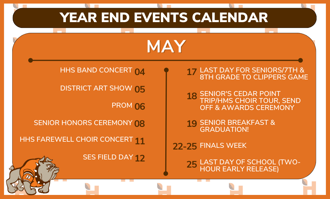 May 2023 Event Calendar